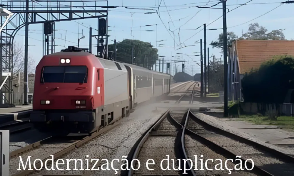 A consignação da empreitada de Modernização e Duplicação do Troço Poceirão–Bombe…