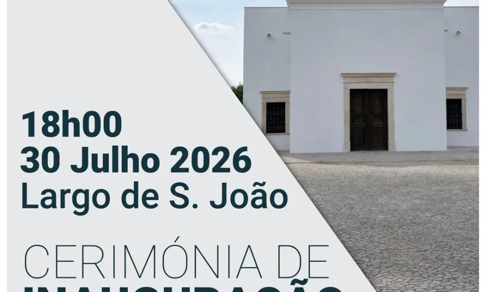 AMANHÃ | CERIMÓNIA DE INAUGURAÇÃO DA ERMIDA DE SÃO JOÃO DO CARRASCAL OU CARRASQU…