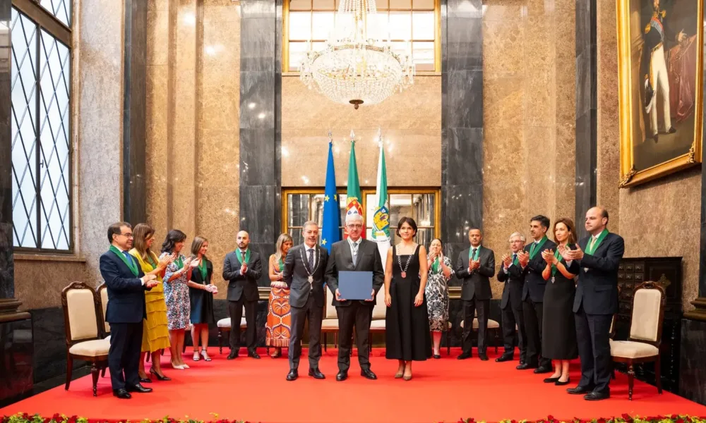 Cidade homenageou personalidades da Universidade do Porto
