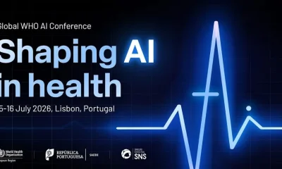 Acompanhe, em direto, a conferência internacional “Shaping AI in Health”, coorga…