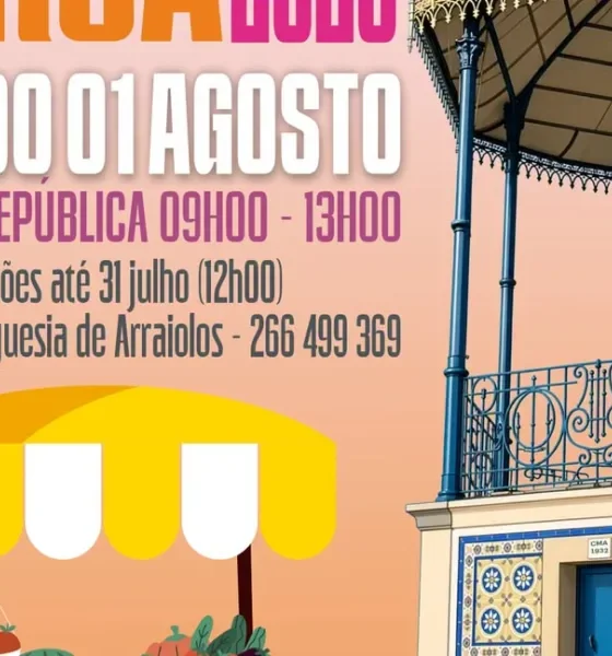 Arraiolos
Mercado de Rua
01 de agosto 2026