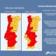 Atenção aos Avisos Meteorológicos em Portugal Continental para hoje e amanhã.
C…