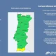 Atenção aos Avisos Meteorológicos, para amanhã, em Portugal Continental e no Ar…