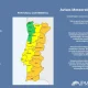 Atenção aos Avisos Meteorológicos para hoje em Portugal Continental e Arquipéla…