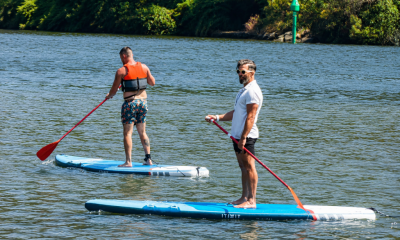 Baião convida população a experimentar gratuitamente stand-up paddle nas margens do Douro