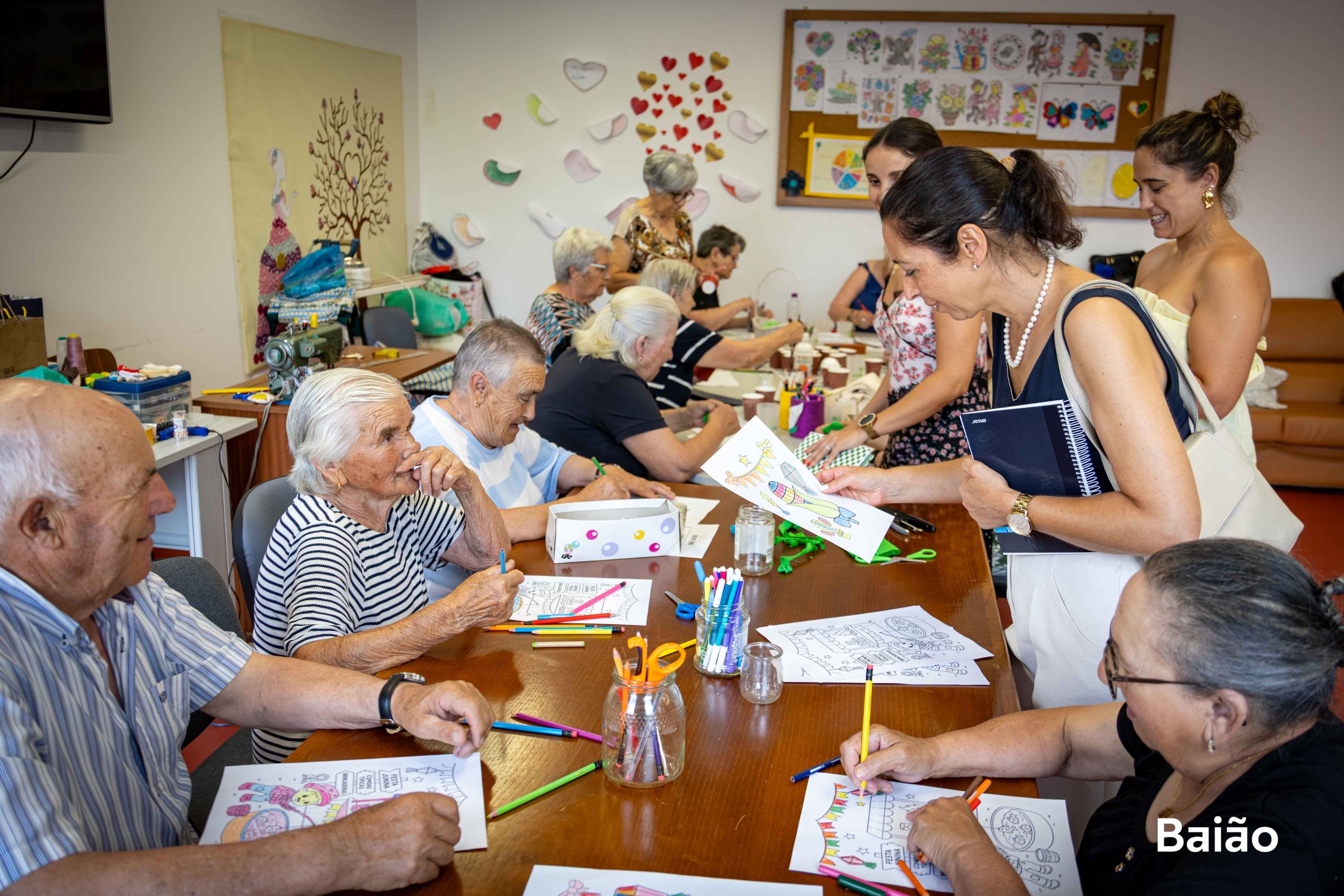 Baião reforça proximidade com seniores através de visitas às respostas sociais municipais