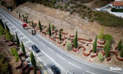 Baião requalifica esculturas da bengala tradicional e melhora imagem da entrada sul da vila