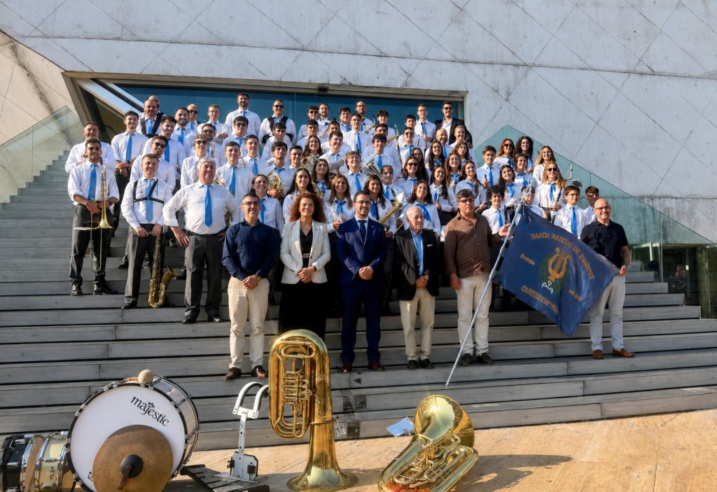 Banda Marcial de Bairros brilhou na Casa da Música e levou Castelo de Paiva ao 15.º Encontro de Bandas Filarmónicas