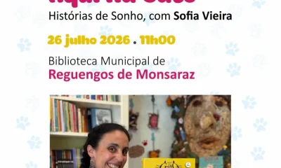 Biblioteca Municipal | Aqui Há Gato: Histórias de Sonho com Sofia Vieira

A Bibl…