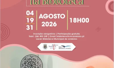 Biblioteca Municipal de Arraiolos
“Boas Vibrações” – Agosto /2026