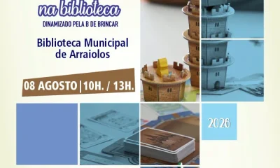 Biblioteca Municipal de Arraiolos
“Jogos de Tabuleiro” – Agosto /2026