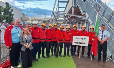Bombeiros do Marco conquistam prata mundial e alcançam a melhor prestação portuguesa na Áustria