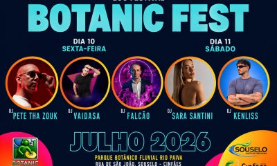 Botanic Fest regressa a Souselo com dois dias de música eletrónica junto ao Rio Paiva