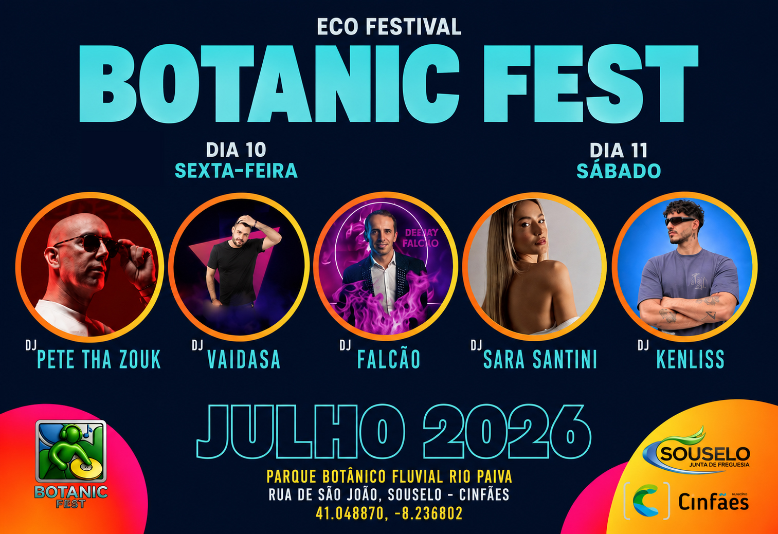 Botanic Fest regressa a Souselo com dois dias de música eletrónica junto ao Rio Paiva