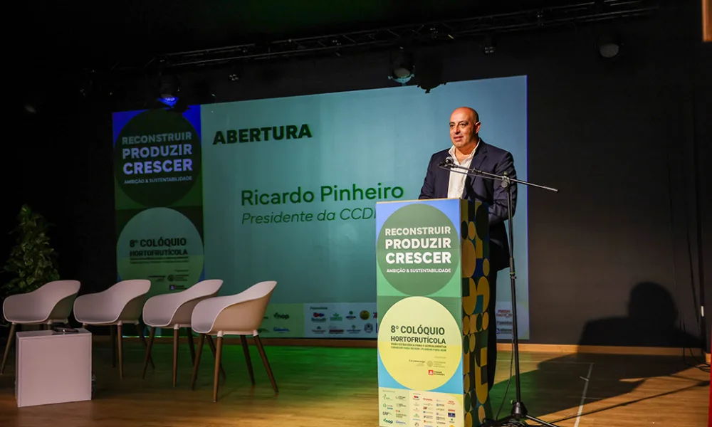 Ricardo Pinheiro marcou presença no 8.º Colóquio Hortofrutícola « Comissão de Coordenação e Desenvolvimento Regional do Alentejo, I.P.
