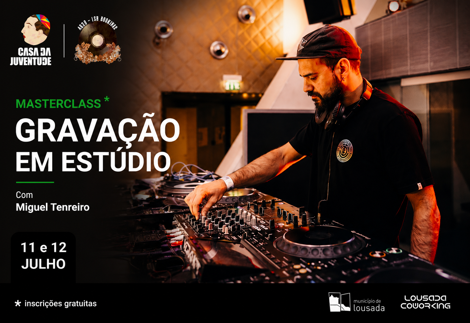 CTRL+ARTE convida jovens a descobrir os bastidores da produção musical em Lousada
