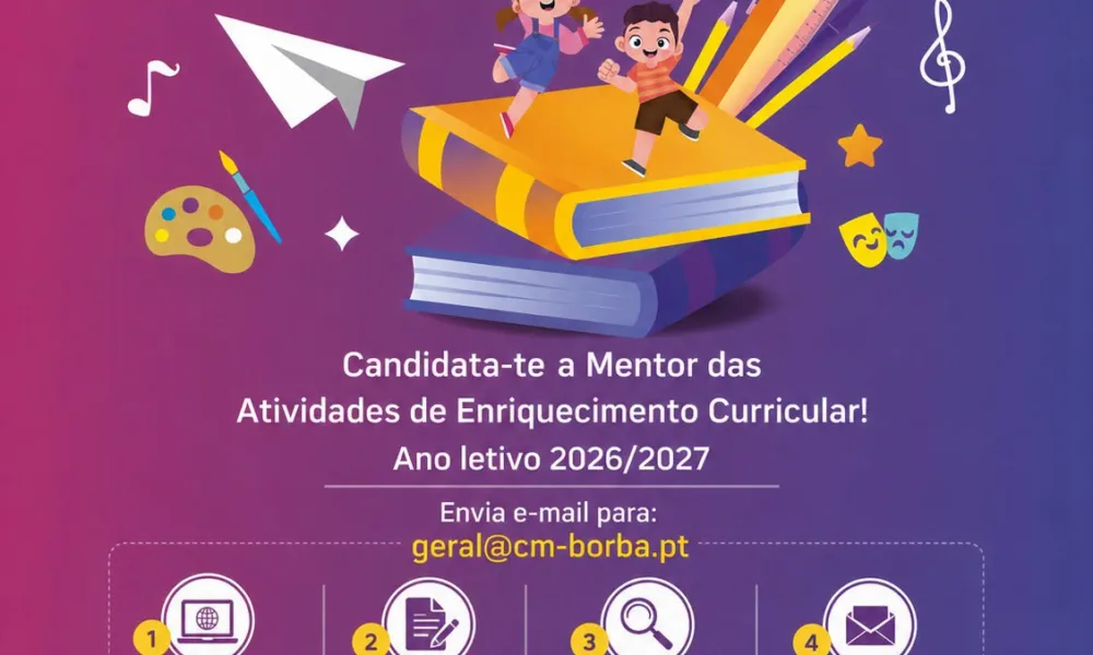 Candidaturas abertas | Mentor(a) das Atividades de Enriquecimento Curricular (A…