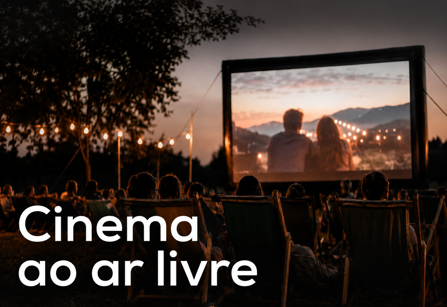 Cinema ao ar livre leva cinco sessões gratuitas às noites de verão em Baião