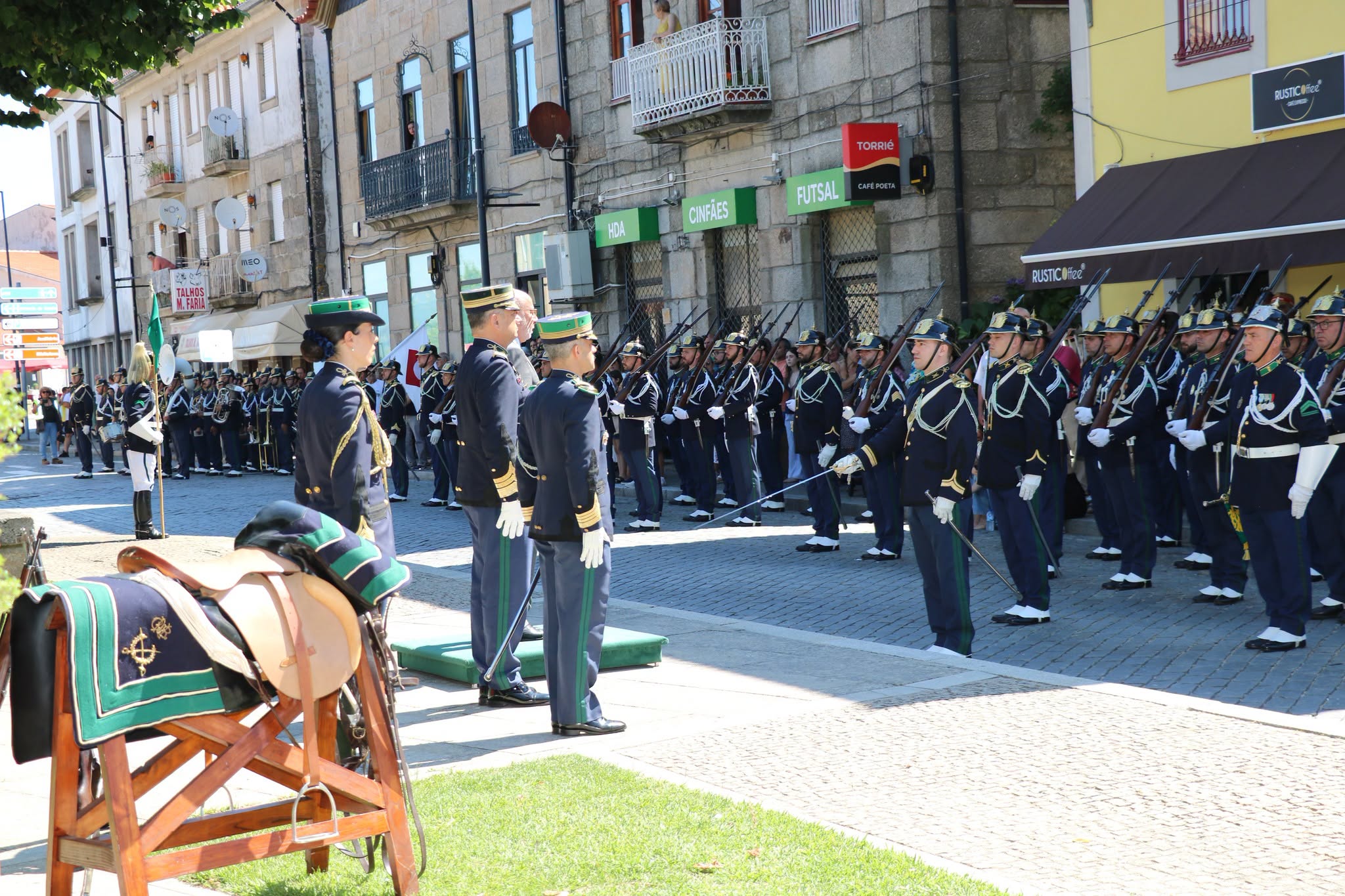 Cinfães acolheu cerimónia militar e uma semana de iniciativas nos 17 anos do Comando Territorial de Viseu da GNR