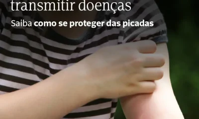 Com o tempo quente e no verão, proteja-se das picadas frequentes de mosquitos. A…