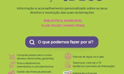 DECO presta atendimento jurídico em Alcácer do Sal

A Câmara Municipal de Alcác…