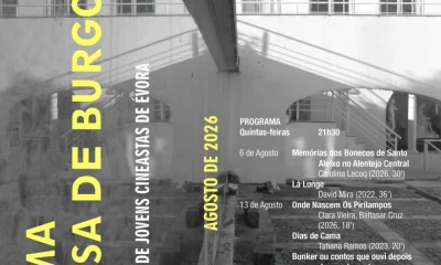 DIVULGAÇÃO

CINEMA NA CASA DE BURGOS | MOSTRA DE OBRAS DE JOVENS CINEASTAS DE ÉV…
