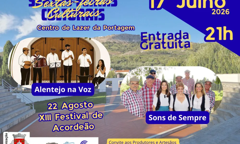DIVULGAÇÃO

 Sexta-Feira Cultural
 Hoje
 21h00
 Anfiteatro do Centro de Lazer d…