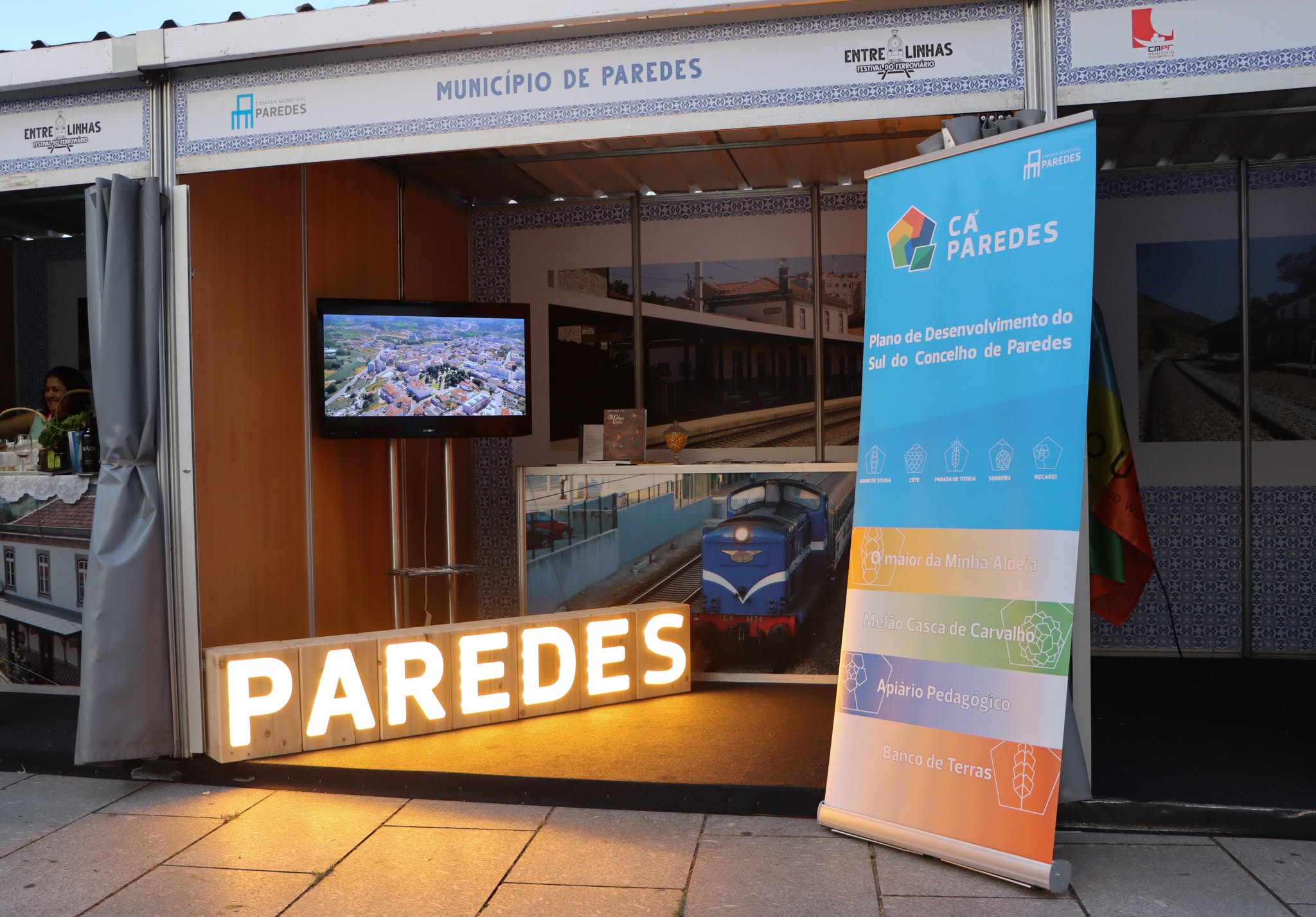 Paredes promove património, cultura e turismo na Festa do Ferroviário em Ermesinde