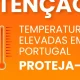 Está calor em Portugal! Para se proteger dos efeitos negativos do calor intenso,…