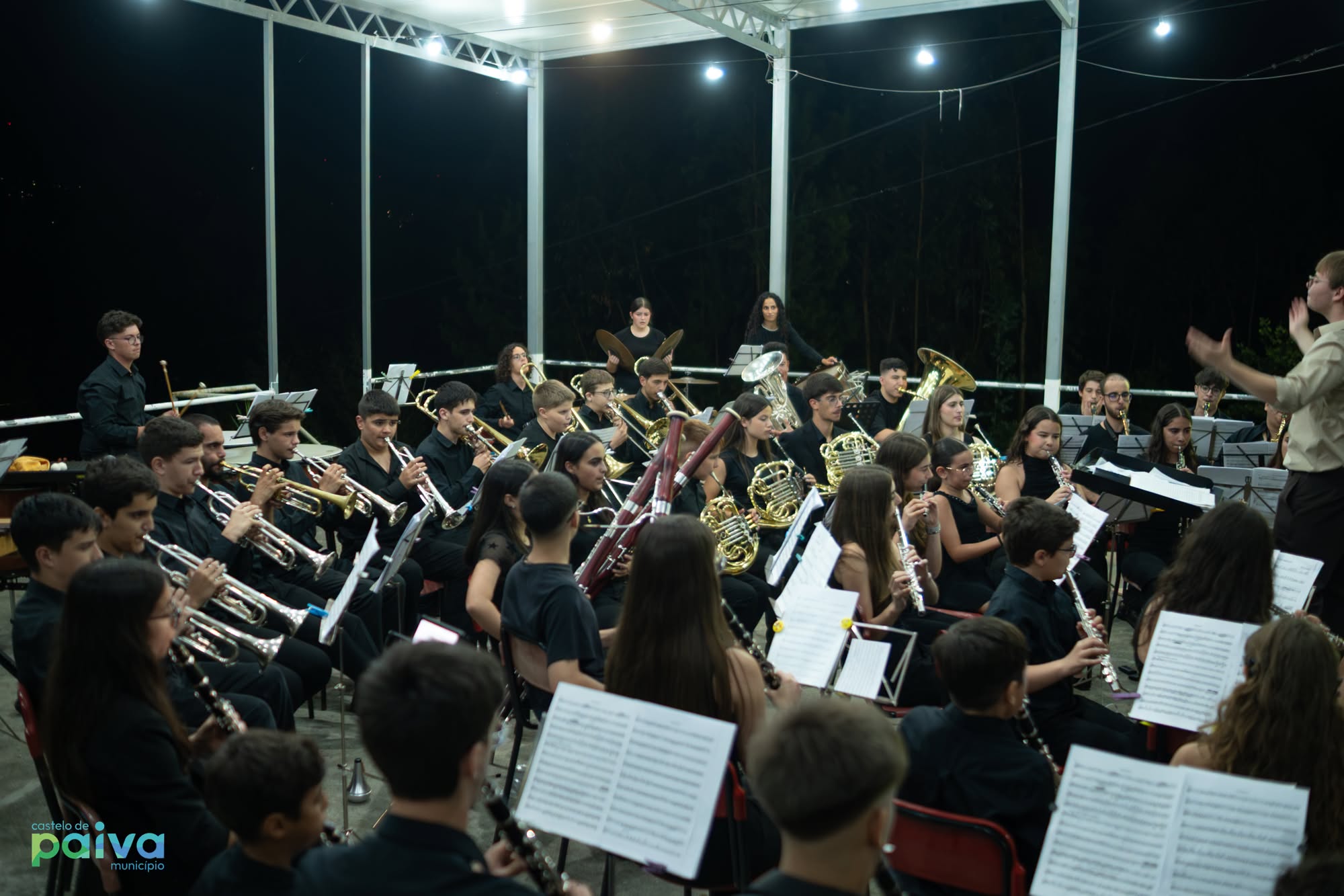 Jovens músicos encerram estágio da Banda Juvenil de Bairros com concerto de partilha e união