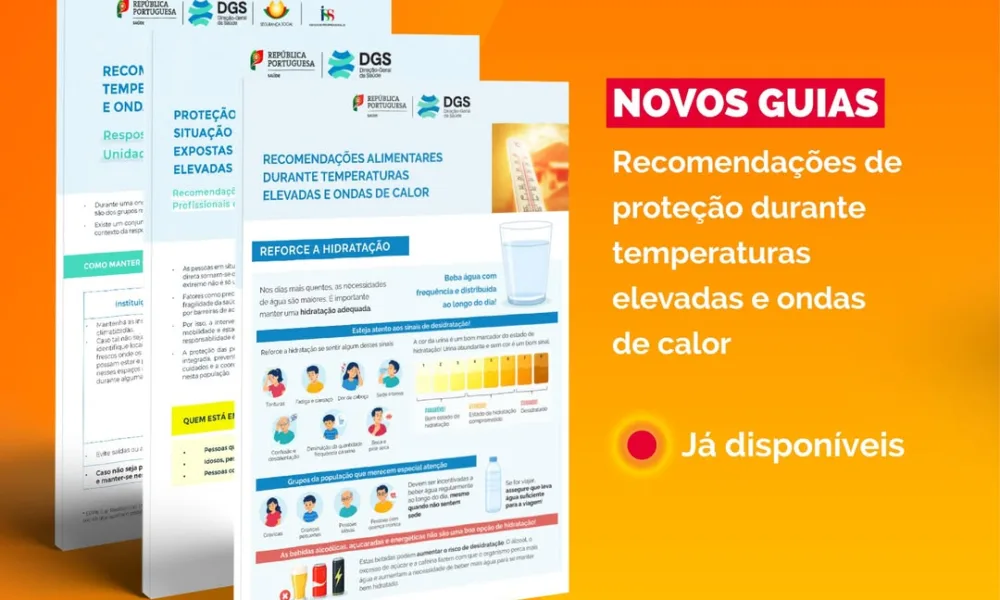 Estão disponíveis os mais recentes guias da DGS com as principais recomendações…