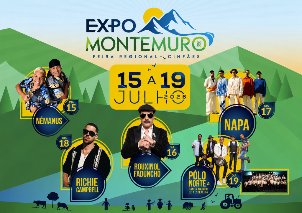 ExpoMontemuro abre portas esta quarta-feira com cinco dias de música, tradição e promoção de Cinfães