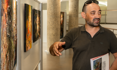 Exposição de Ricardo Cardoso convida à reflexão na Biblioteca e Arquivo Municipal de Felgueiras
