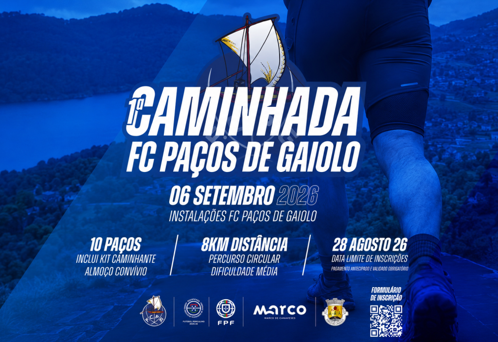 FC Paços de Gaiolo promove 1.ª Caminhada para juntar desporto, natureza e convívio