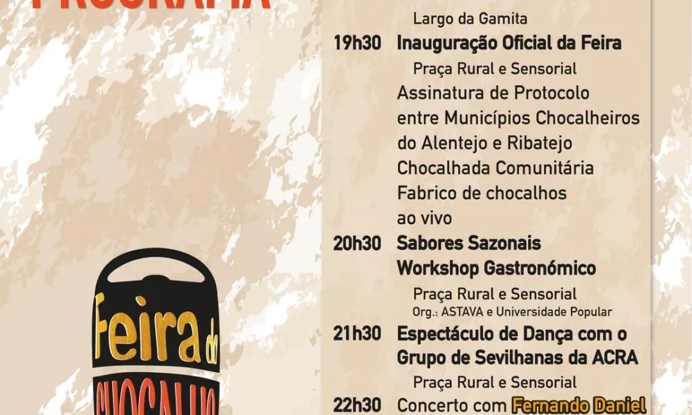 Feira do Chocalho | Alcáçovas 

Sexta-Feira

Entradas livres! 

Esperamos por s…