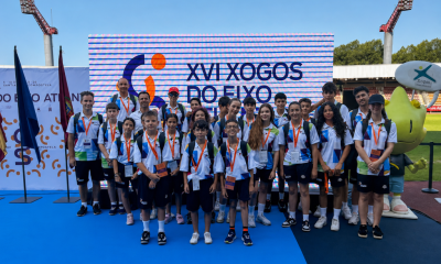 Felgueiras entra em ação nos XVI Jogos do Eixo Atlântico com comitiva de atletas em Santiago de Compostela