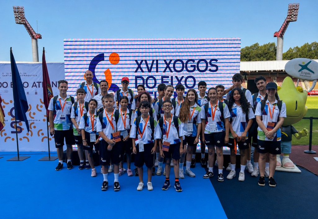 Felgueiras entra em ação nos XVI Jogos do Eixo Atlântico com comitiva de atletas em Santiago de Compostela