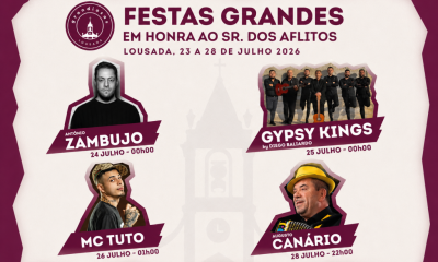 Festas Grandes trazem António Zambujo, Gipsy Kings e tradição ao centro de Lousada