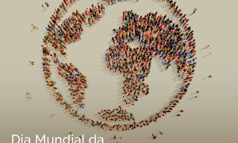 Foram necessárias centenas de milhares de anos para que a população mundial atin…