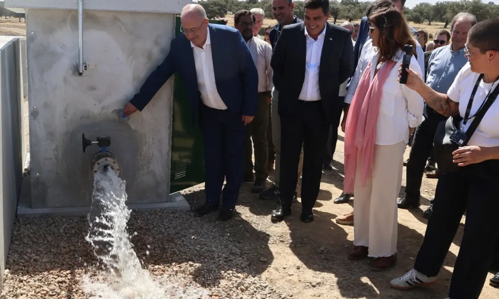Inauguração da Rede de Rega do Aproveitamento Hidroagrícola do Xévora, uma infr…
