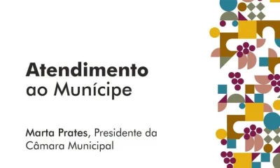 Informação | Dia de Atendimento ao Munícipe

O atendimento da Presidente da Câma…