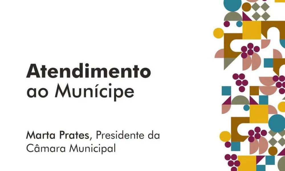 Informação | Dia de Atendimento ao Munícipe

O atendimento da Presidente da Câma…