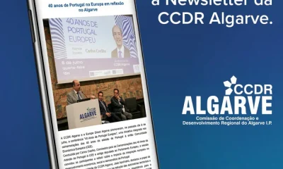 Já está disponível a Newsletter deste mês da CCDR Algarve!

Na edição mais rece…