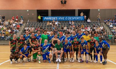 Jogo solidário “Pelo Diogo” reuniu comunidade e atletas no Multiusos de Paredes