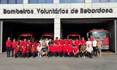 Jovens bombeiros de Rebordosa representam Portugal em concurso internacional na Chéquia