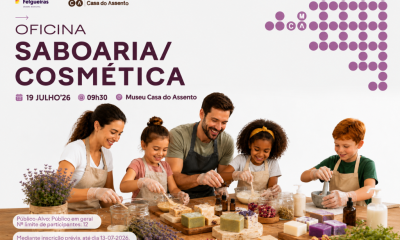 Museu Casa do Assento convida a criar sabonetes artesanais em oficina de cosmética natural