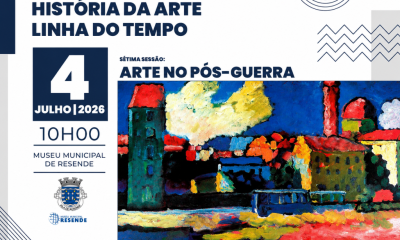 Museu Municipal de Resende convida à descoberta da arte no pós-guerra em nova sessão da «Linha do Tempo»