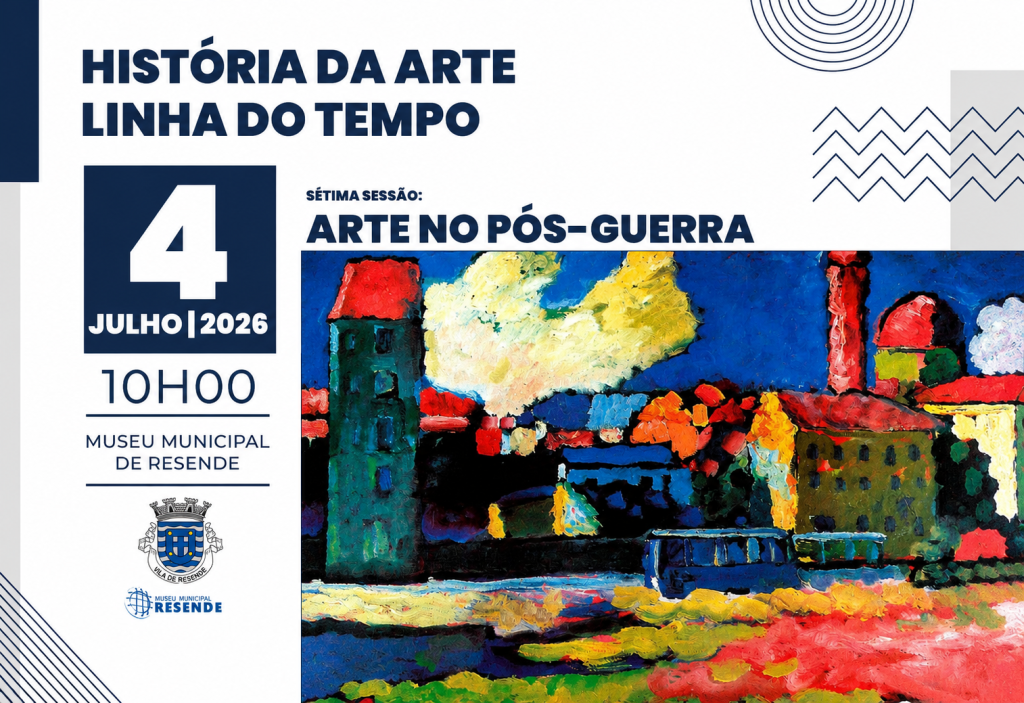 Museu Municipal de Resende convida à descoberta da arte no pós-guerra em nova sessão da «Linha do Tempo»