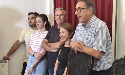 Músicos da Banda Juvenil do Alentejo Central recebidos no Salão Nobre da Câmara …