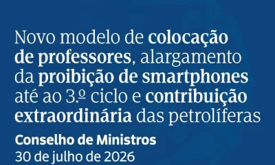 Neste Conselho de Ministros, o Governo aprovou um novo sistema de recrutamento e…